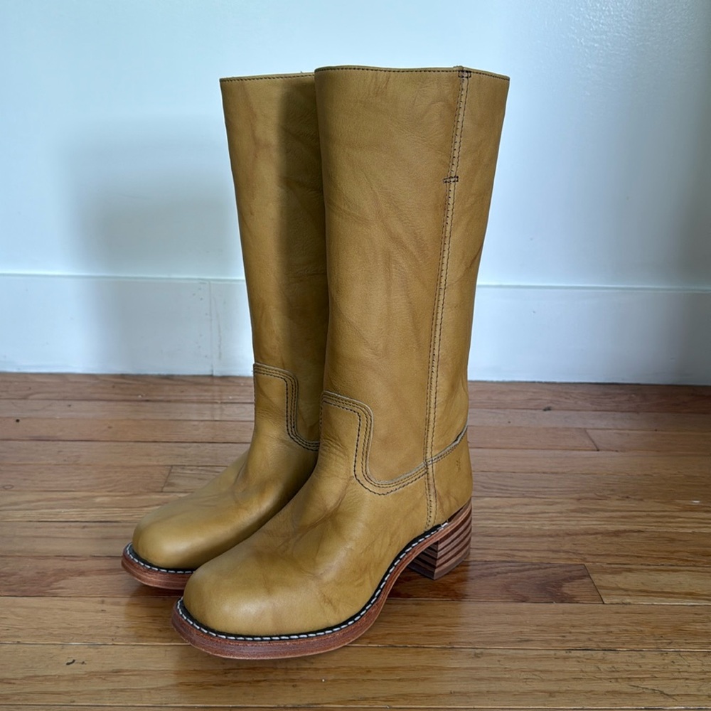 Frye Campus Boots Banana